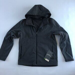 Eddie Bauer Hooded Soft Shell Parka M